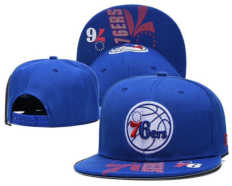 2020 NBA Philadelphia 76ers Hat 2020915->nfl hats->Sports Caps